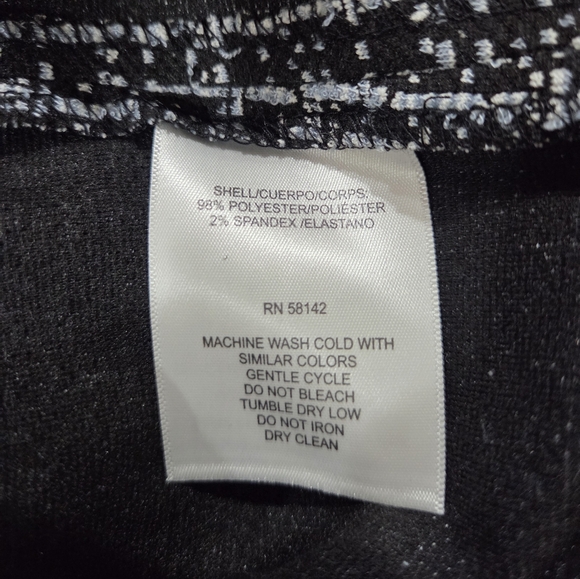 Maggy London Black and White Tweed Shift Dress - Size 16 - Picture 5 of 5